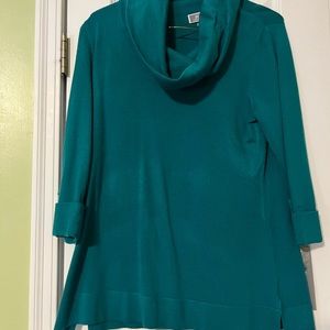 NWT- Woman’s JM Collection green sweater size medium